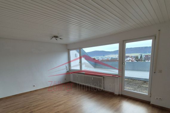 3- Zimmerwohnung mit Dachterrasse und Ausblick!