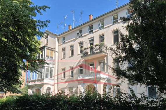 Zentrale 4-Zimmer Wohnung mit Altbau-Charme in Schwäbisch Gmünd